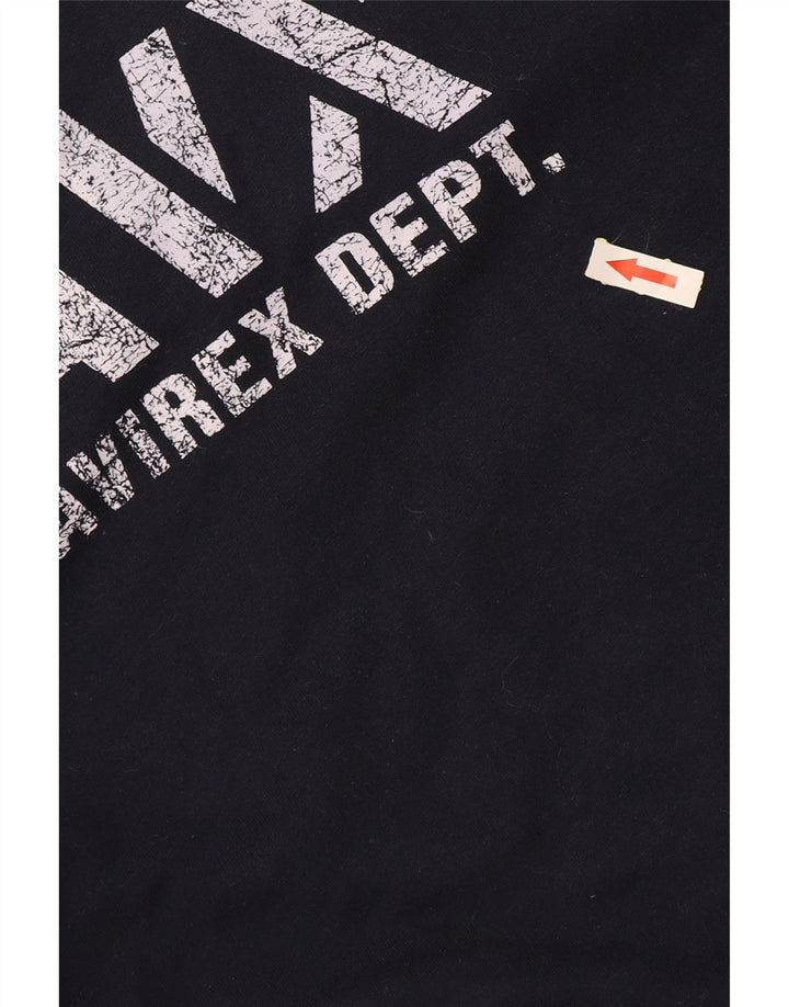 Женский джемпер с капюшоном Avirex UK 14, средний темно-синий, хлопок