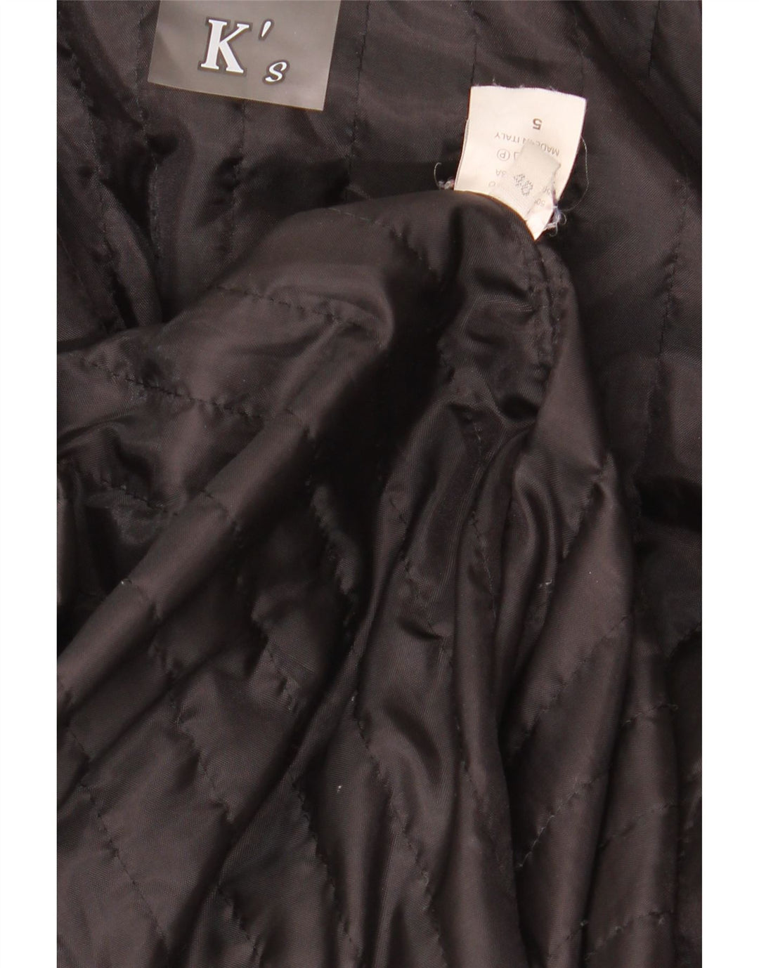 Женская кожаная куртка K'S IT 48 XL черная