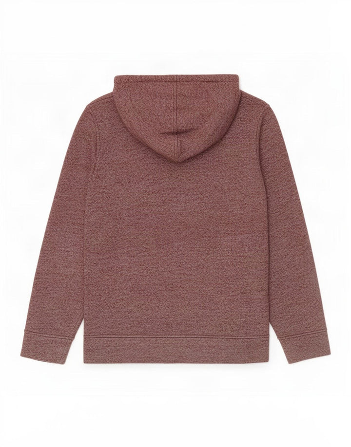 Мужской джемпер с капюшоном Jack & Jones с рисунком, средний бордовый полиэстер с крапинками