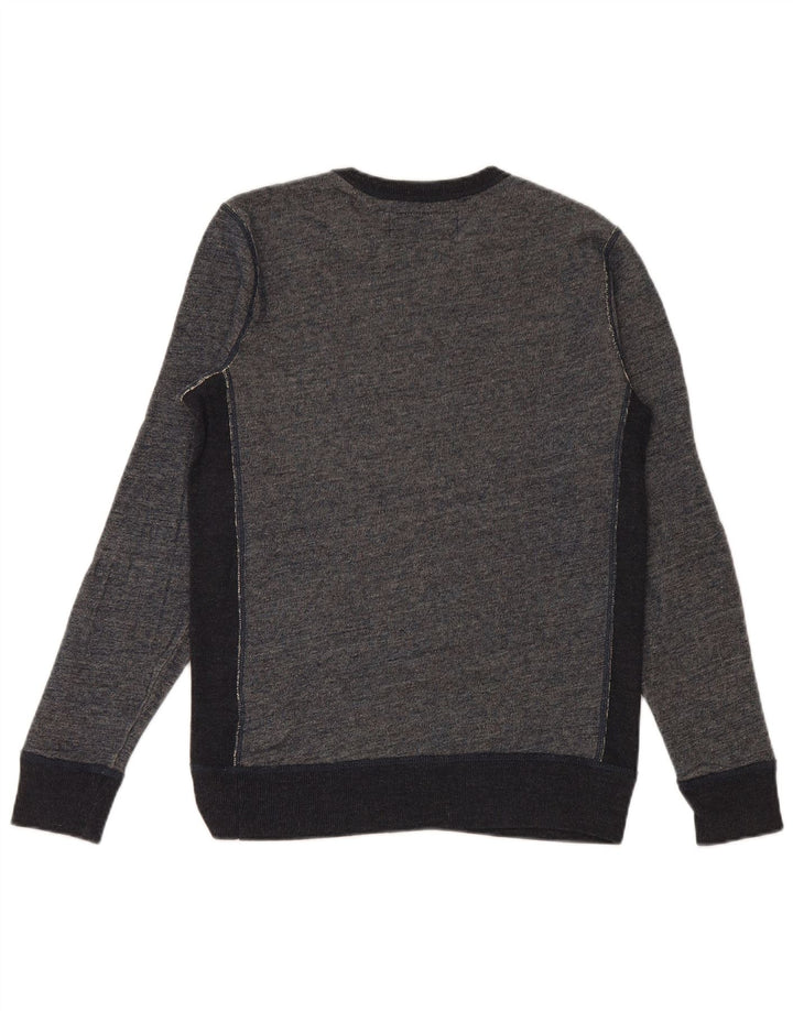 RALPH LAUREN Мужской свитшот с графическим рисунком, маленький темно-синий хлопковый джемпер