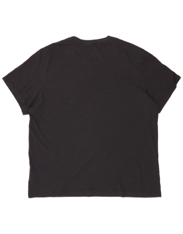 Мужская футболка NIKE Dri Fit 2XL, черный хлопок