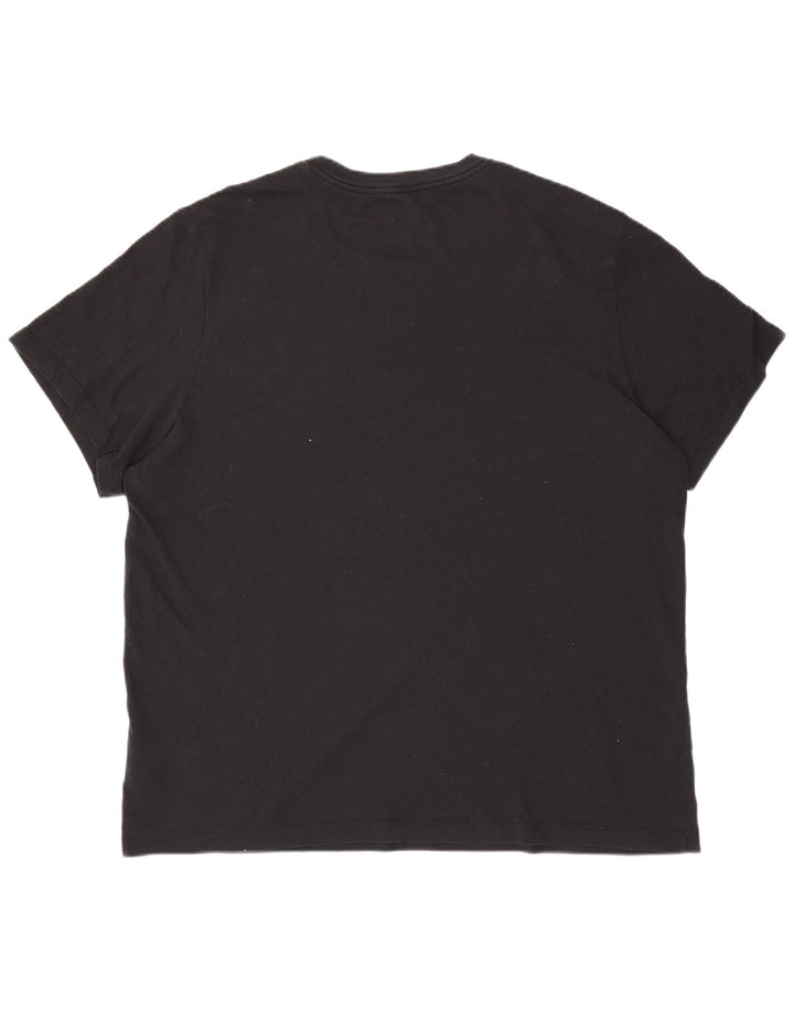 Мужская футболка NIKE Dri Fit 2XL, черный хлопок