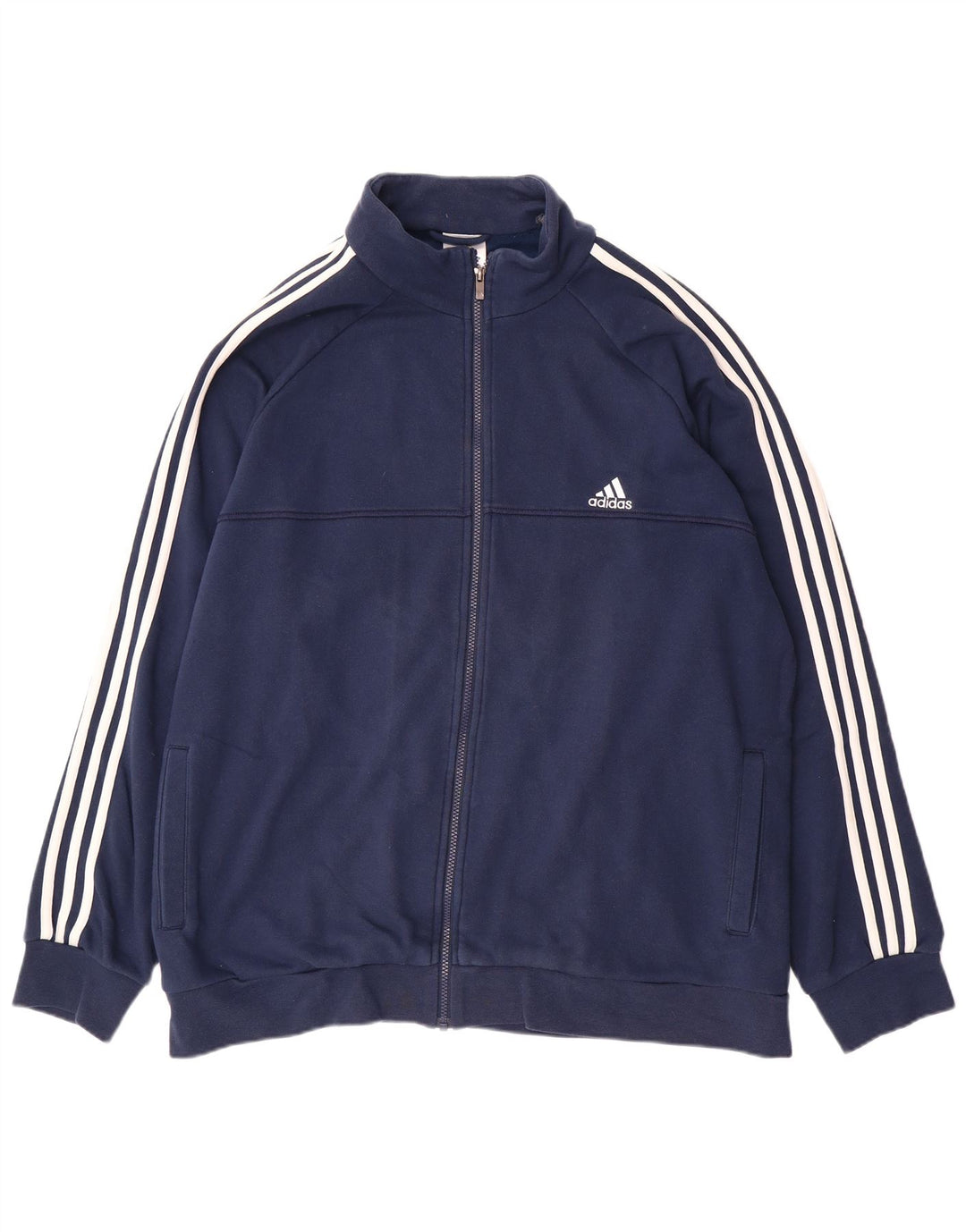 Мужской спортивный костюм ADIDAS Climalite, верхняя куртка UK 52/54 2XL, темно-синий, хлопок