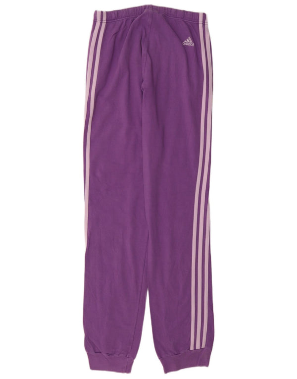 Женские спортивные брюки Adidas Joggers UK 12, средний фиолетовый хлопок