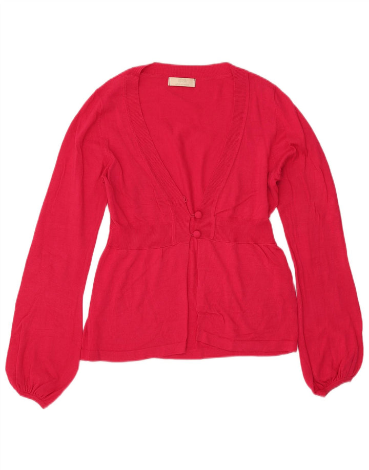 Женский кардиган Marks & Spencer, Великобритания, 8, маленький, розовый, вискоза