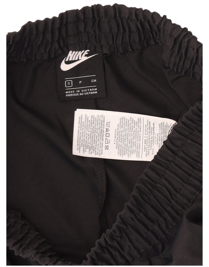 Женские спортивные шорты Nike UK 8, маленькие черные из полиэстера