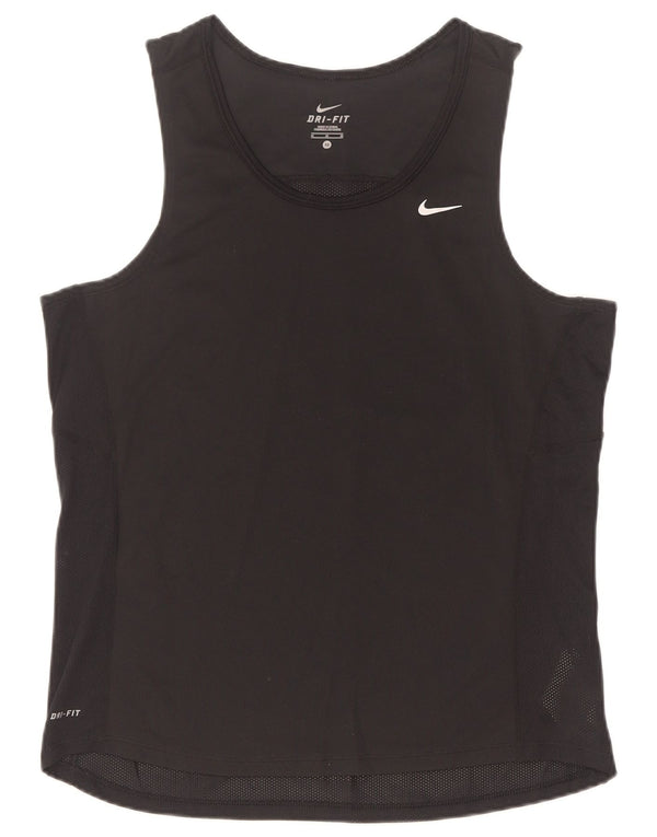Мужской жилет Nike Dri Fit, средний черный полиэстер