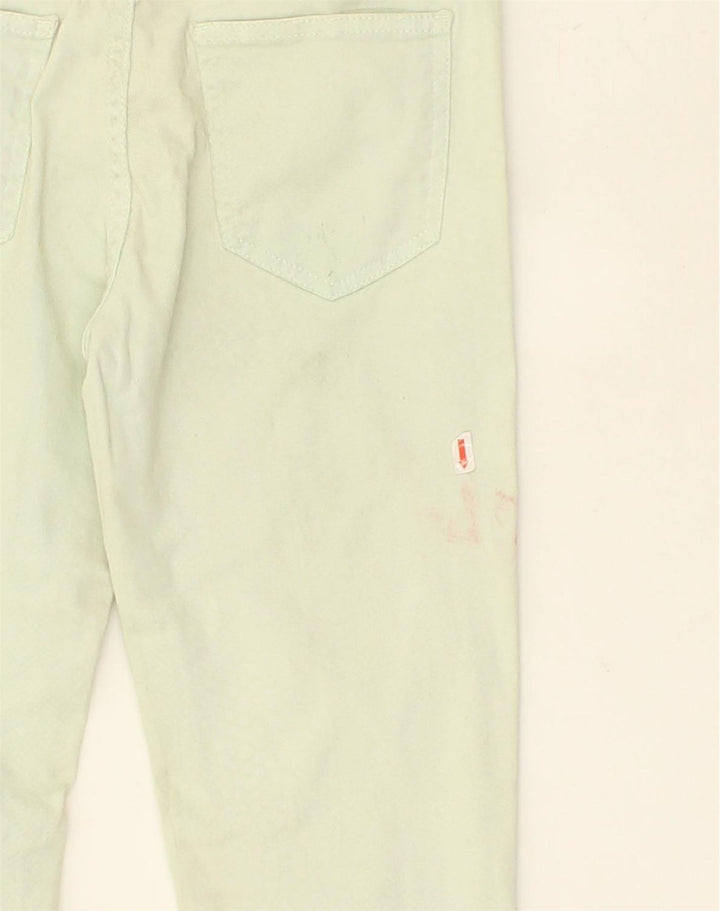 MASSIMO DUTTI Womens Skinny Casual Trousers W28 L29  Green | Vintage Massimo Dutti | Thrift | Second-Hand Massimo Dutti | Used Clothing | Messina Hembry 