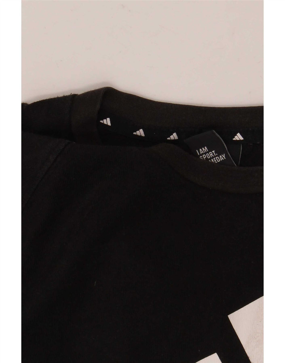 Мужская футболка с рисунком Adidas Top Medium Black