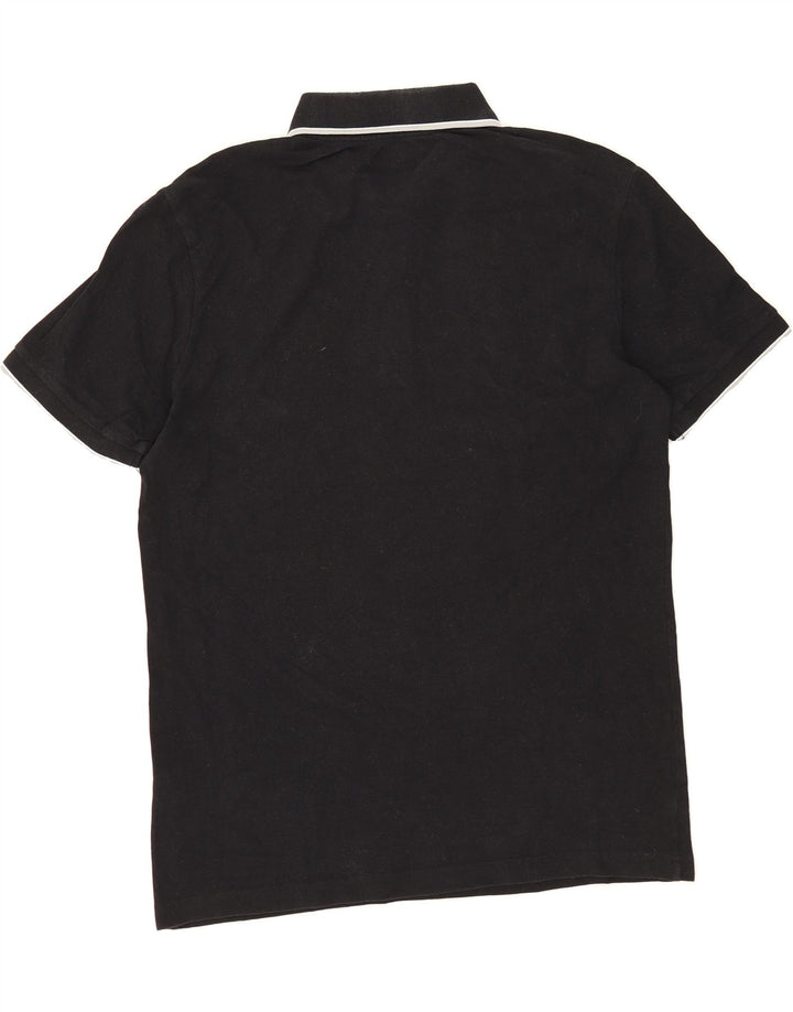 KAPPA Mens Polo Shirt XL Black Cotton Vintage Kappa and Second-Hand Kappa from Messina Hembry 