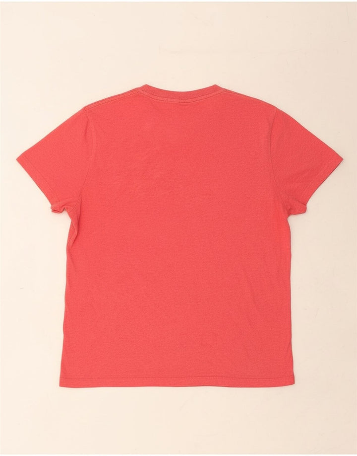 SUPERDRY Mens T-Shirt Top Large Red Cotton