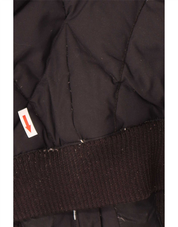 Helly Hansen Женская утепленная куртка с капюшоном UK 14, средний черный нейлон