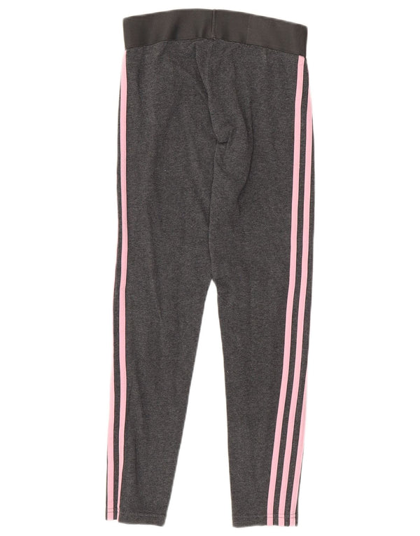 Женские леггинсы ADIDAS UK 4/6 XS, серый хлопок