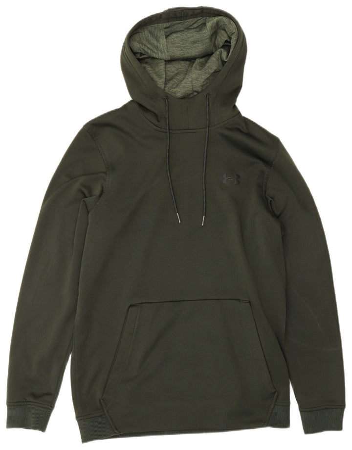 Мужской джемпер с капюшоном Under Armour, маленький зеленый