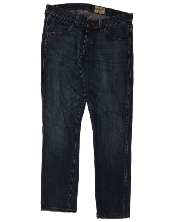Мужские джинсы Wrangler Bryson Slim W33 L28, темно-синий хлопок