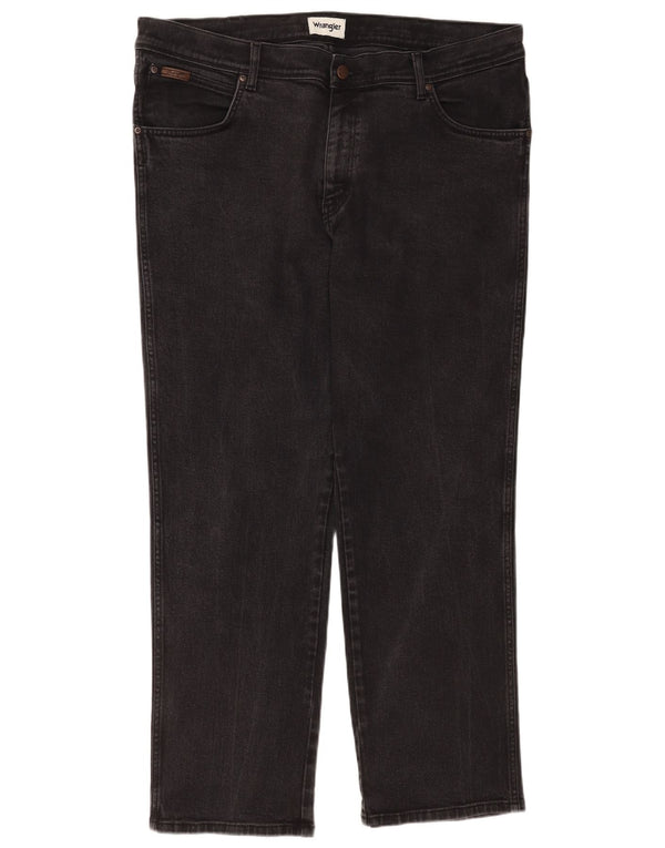 Мужские прямые джинсы Wrangler Texas W42 L30, серый хлопок