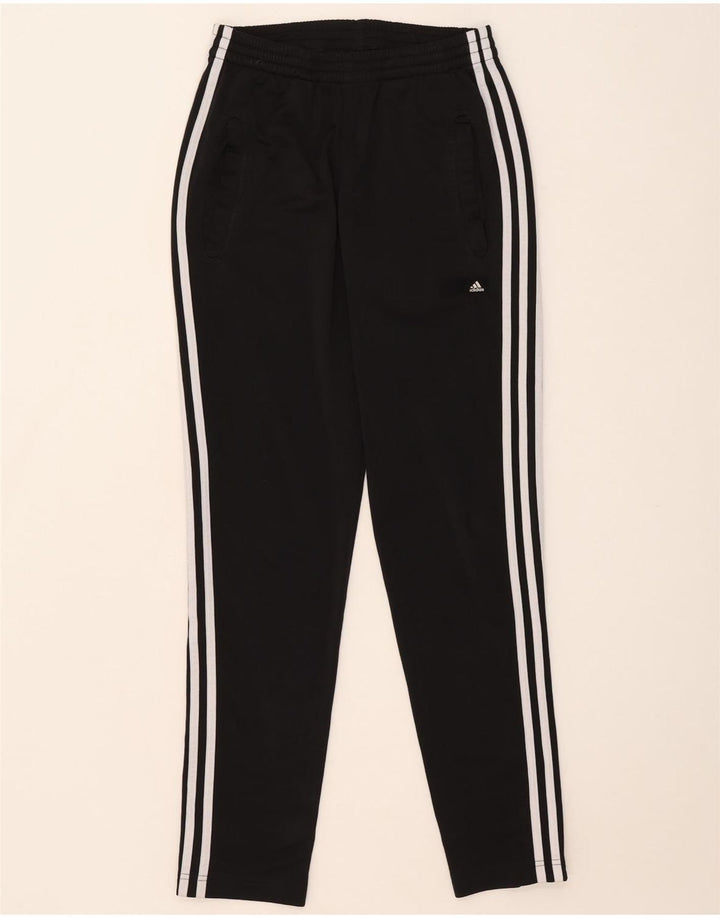 Женские спортивные брюки Adidas UK 36/38, маленький черный полиэстер