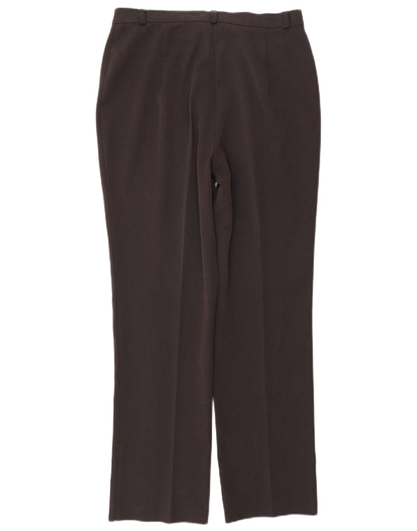 Женские прямые повседневные брюки Marks & Spencer UK 12, средние W30 L29, черные