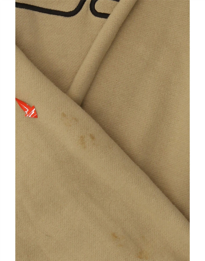 Толстовка мужская с рисунком FILA, большая, бежевая