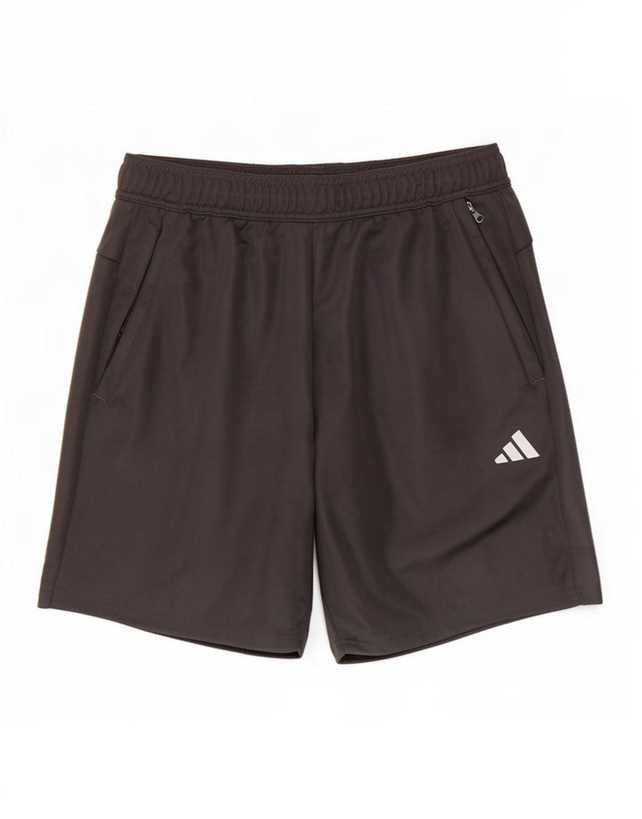 Мужские спортивные шорты Adidas Aeroready, большие серые, полиэстер