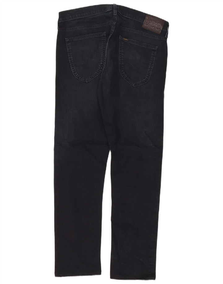 Джинсы Lee женские прямые W36 L29 темно-синие