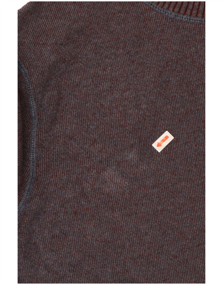 Мужской свитшот Quiksilver, джемпер среднего цвета, бордовый, хлопок
