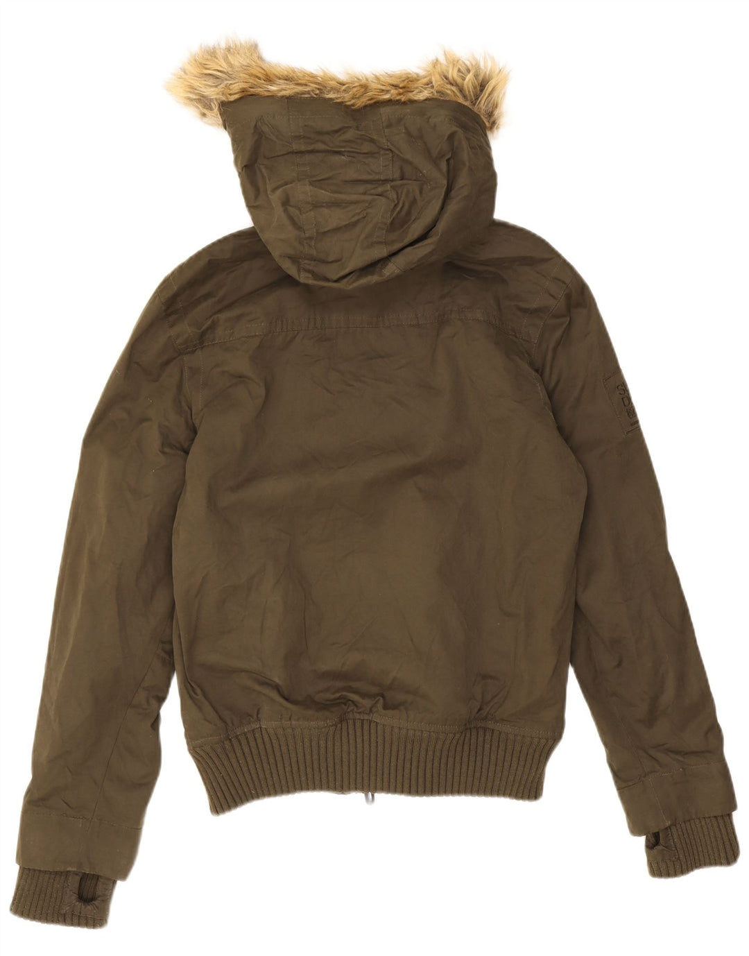 Мужская ветровка-бомбер Superdry The Windbomber UK 36, маленький цвет хаки