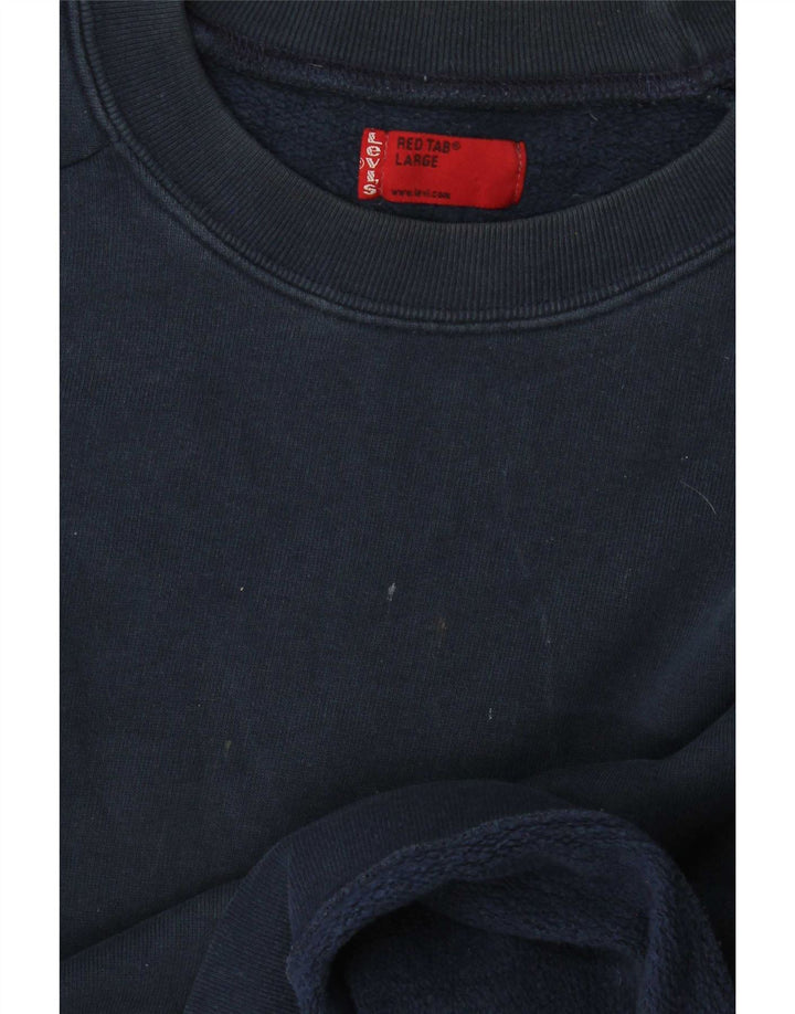 Мужской свитшот Levi's, большой темно-синий