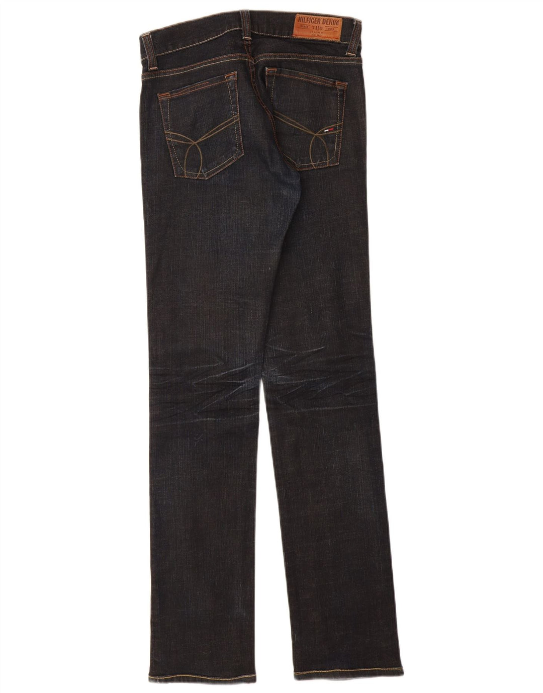 TOMMY HILFIGER Женские узкие джинсы W26 L32 Темно-синие