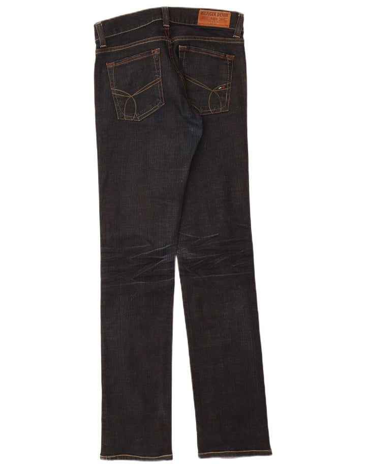 TOMMY HILFIGER Женские узкие джинсы W26 L32 Темно-синие