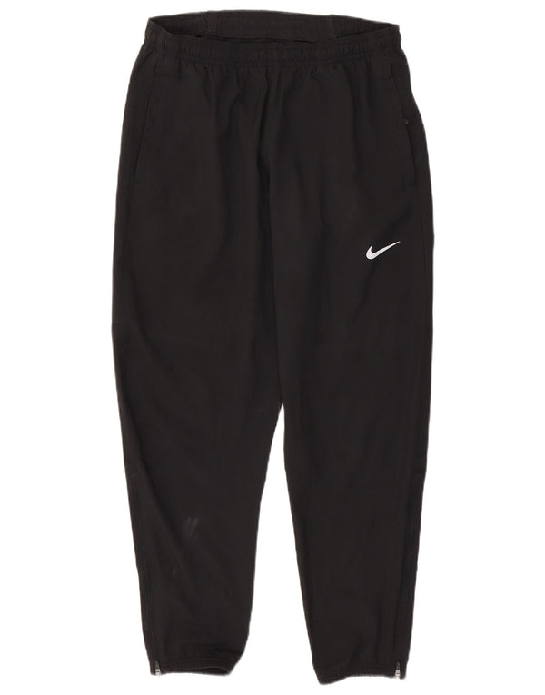 Женские спортивные брюки для бега Nike Dri Fit UK 14, средние, черные