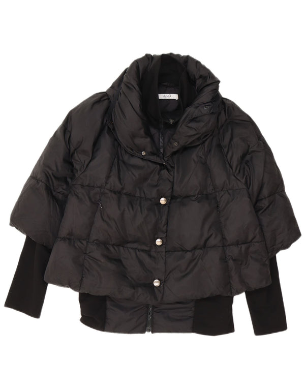Женская стеганая куртка Liu Jo IT 42 Medium Black Полиэстер