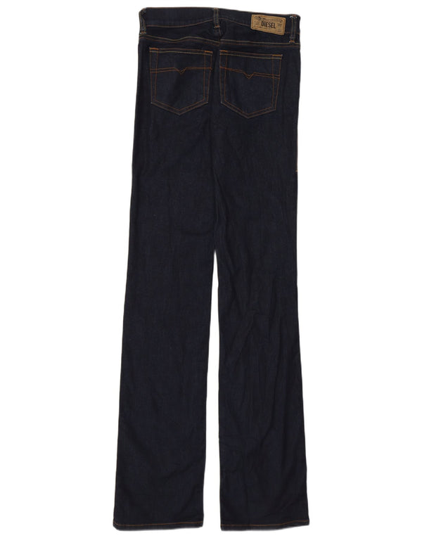 Женские джинсы Bootzee Regular Slim Bootcut W26 L32 темно-синего цвета, хлопок