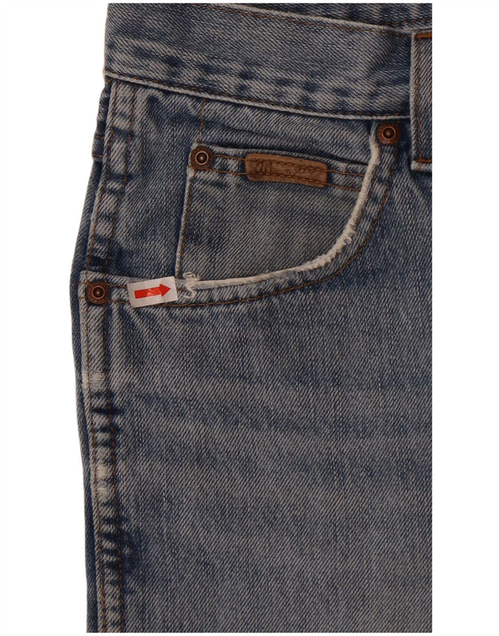 Мужские прямые джинсы Wrangler Texas W33 L34, синий хлопок
