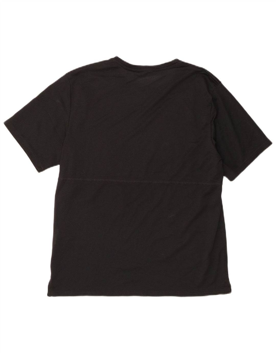 Мужская футболка Nike Dri Fit, средний черный полиэстер
