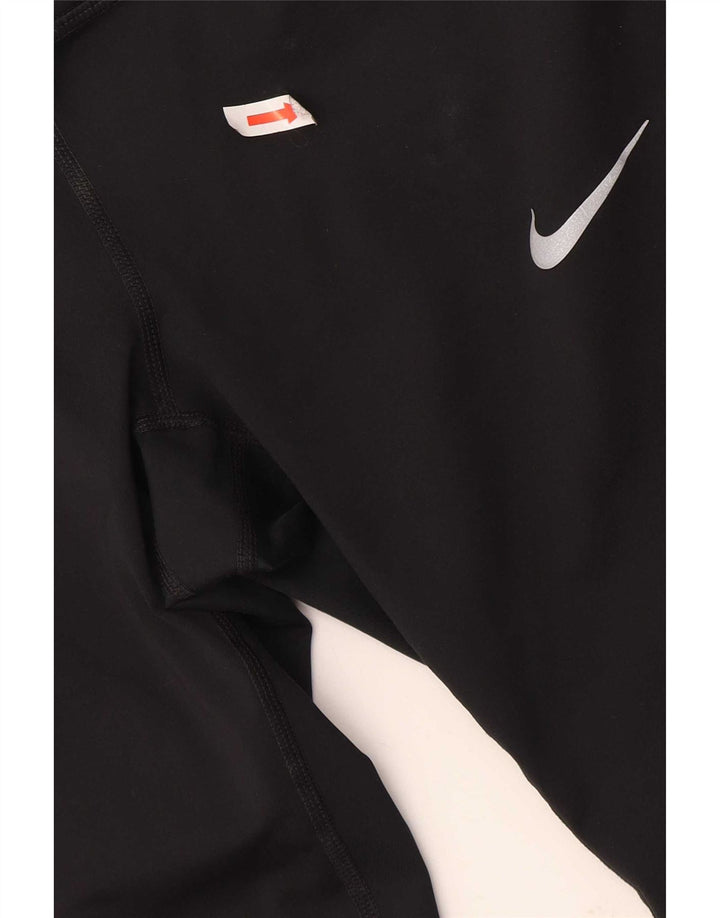 Женские леггинсы-капри Nike UK 14, средние, черные