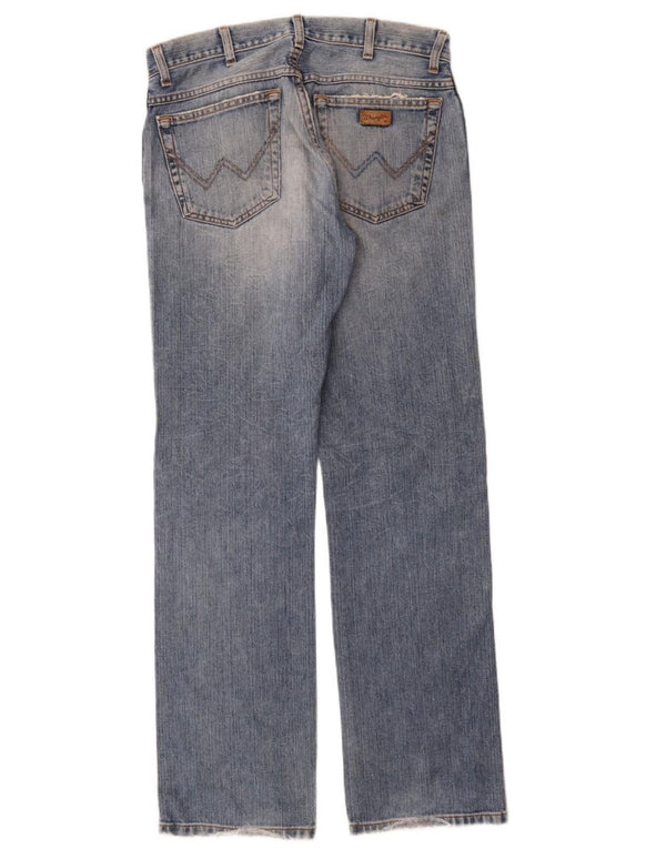 Мужские прямые джинсы Wrangler Dakota W32 L34, синий хлопок