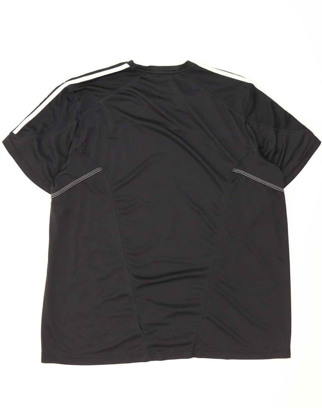 Adidas Мужская футболка Climalite Top 2XL Черный Полиэстер
