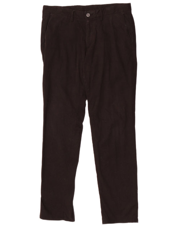 Мужские брюки-чиносы Zara EU 40 Medium W31 L30, черные, хлопковые