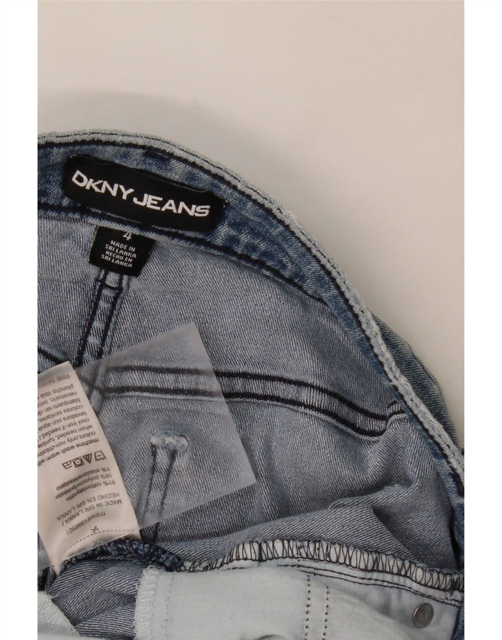 DKNY Womens Denim Shorts US 4 Small W28 Blue Cotton Vintage Dkny and Second-Hand Dkny from Messina Hembry 