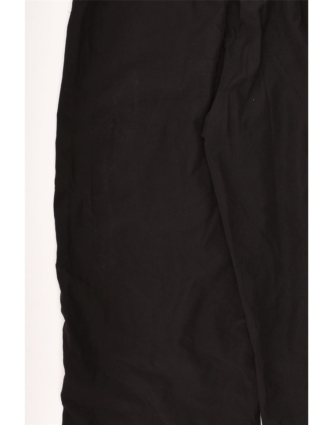 PUMA Womens Tracksuit Trousers UK 14 Large Black Polyester | Vintage Puma | Thrift | Second-Hand Puma | Used Clothing | Messina Hembry 