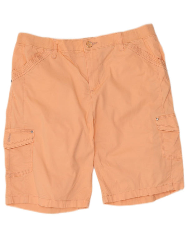 Женские шорты карго свободного покроя Lee, размер США 10, большой размер W32, оранжевый хлопок