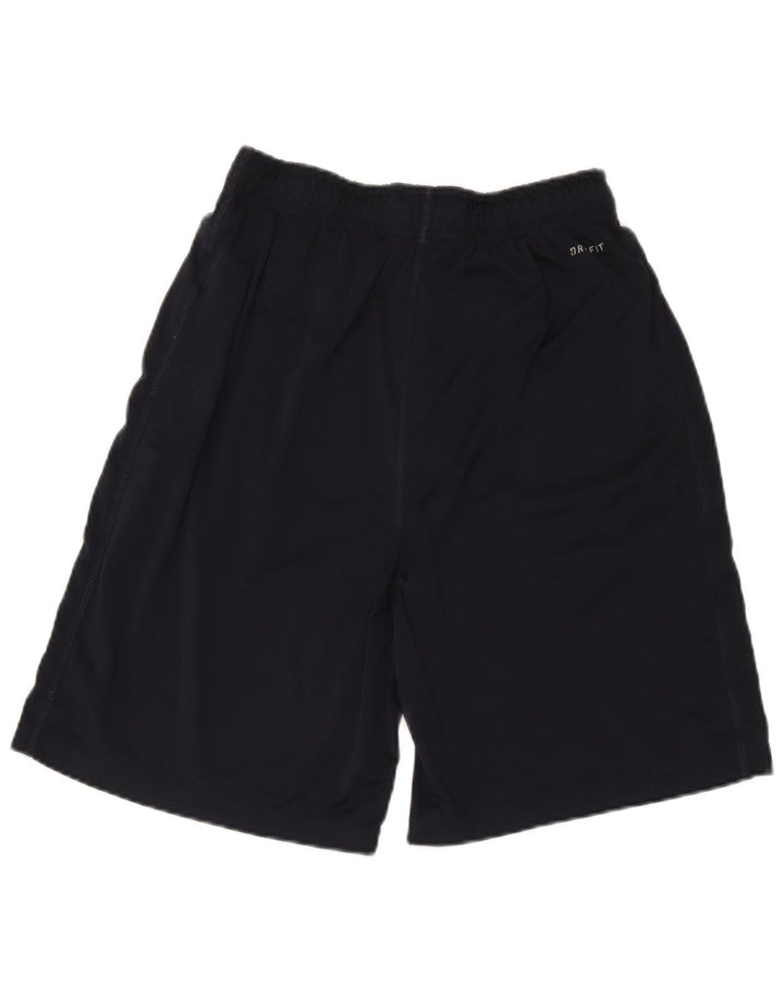 Женские спортивные шорты Nike Dri Fit UK 14, средний темно-синий, полиэстер