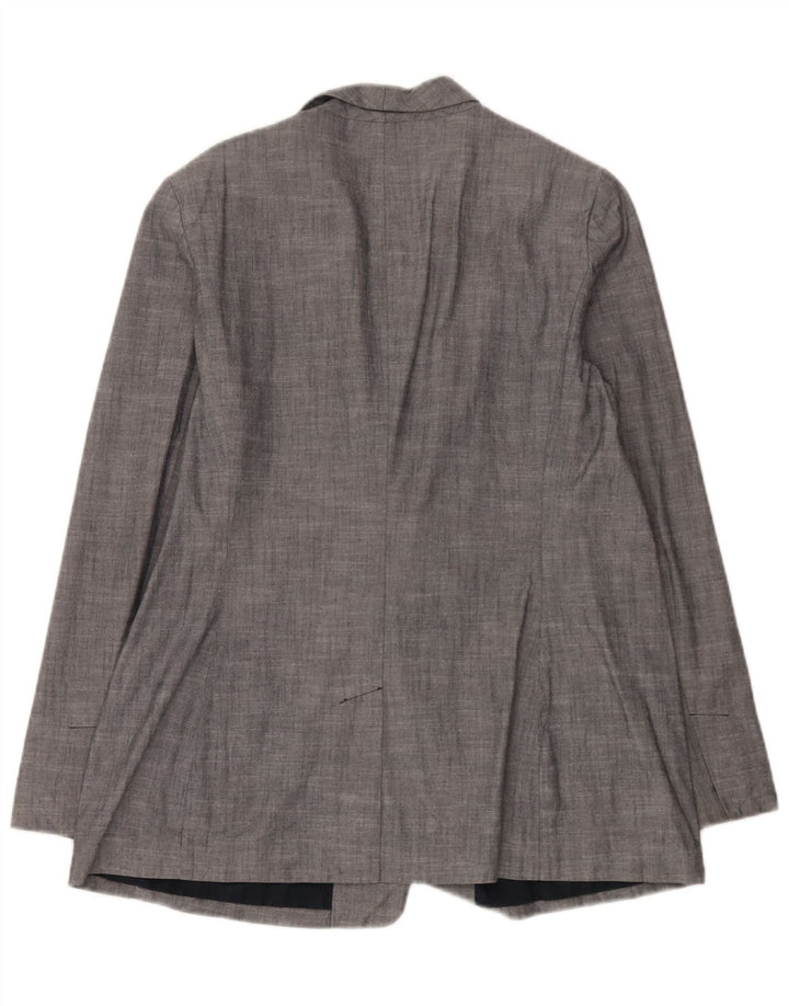 Женский пиджак Gap на 2 пуговицах, Великобритания, 18 XL, синий хлопок