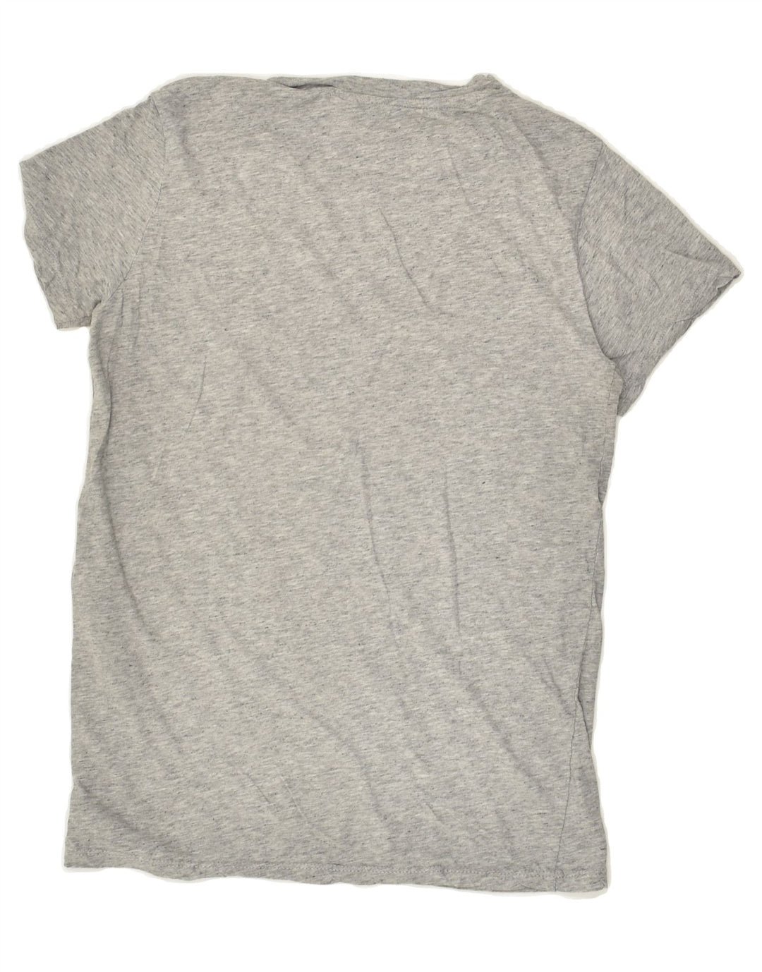 LEVI'S Womens Graphic T-Shirt Top UK 2 2XS Grey Flecked Cotton | Vintage Levi's | Thrift | Second-Hand Levi's | Used Clothing | Messina Hembry 