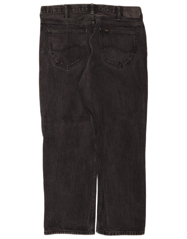 Мужские прямые джинсы Lee Brooklyn Comfort W38 L30, черный хлопок