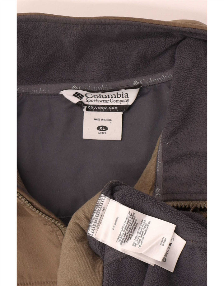 Мужская куртка-бомбер Columbia UK 42 XL Хаки Полиэстер