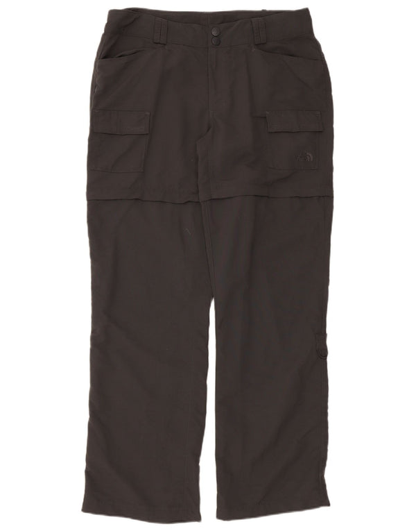 The North Face Womens Straight Cargo Trousers US 12 Large W34 L32 Black
