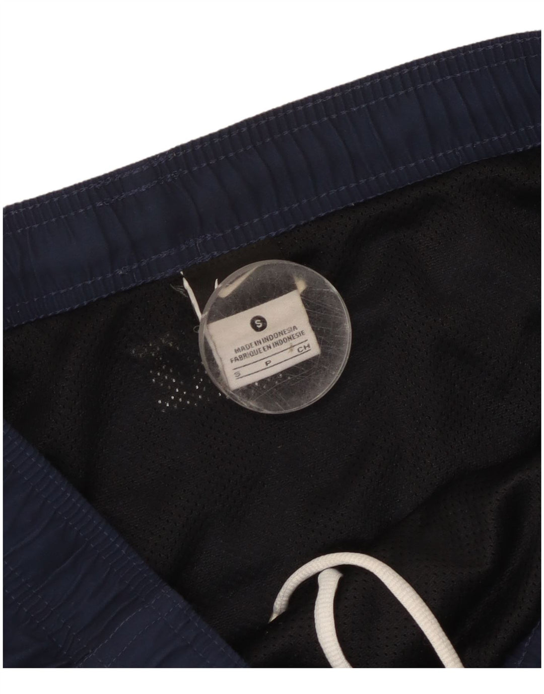 Мужские шорты для плавания Nike с графическим рисунком, маленькие, темно-синие, полиэстер