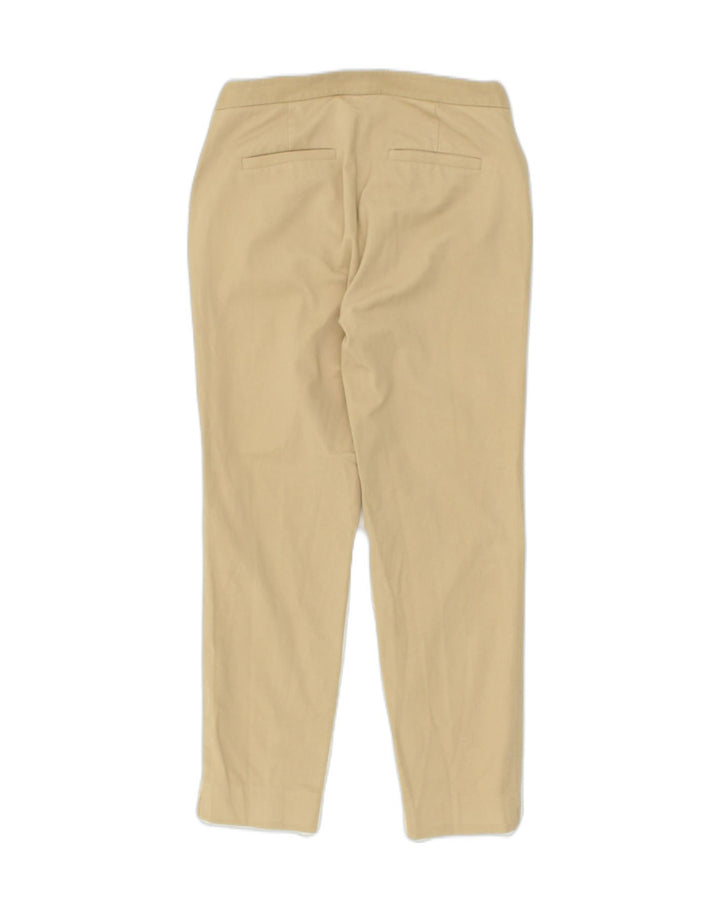 J. CREW Womens Tapered Chino Trousers US 0 XS W26 L24 Beige Cotton | Vintage J. Crew | Thrift | Second-Hand J. Crew | Used Clothing | Messina Hembry 